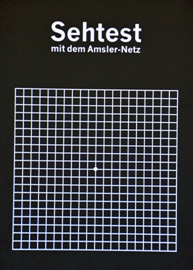 Amsler-Netz ohne Verzerrungen